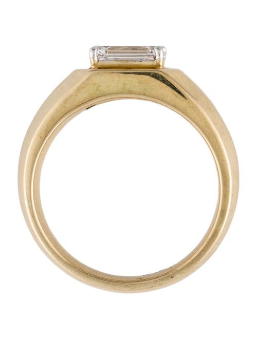 Ring 14K 1.85ctw Lab-Grown Diamond Signet Ring