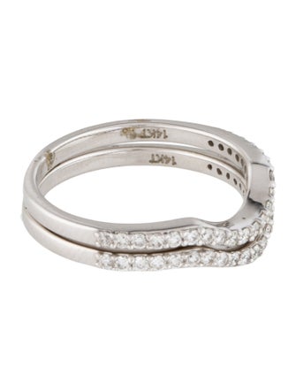 Ring 14K Diamond Stacking Ring Set