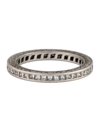 Ring Platinum Diamond Eternity Band