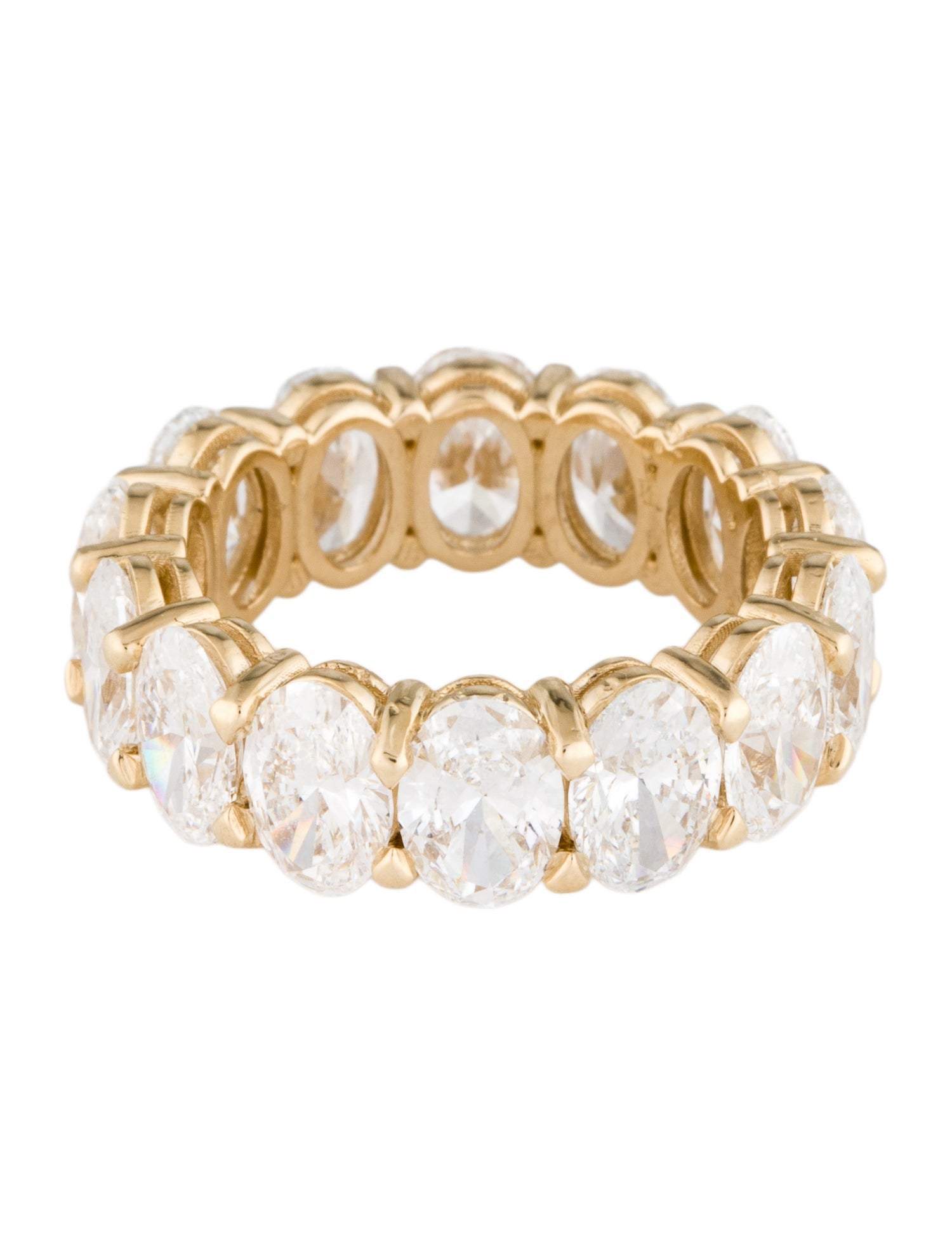 Ring 14K 6.44ctw Lab-Grown Diamond Eternity Band