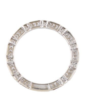 Ring 14K Ruby & Diamond Band