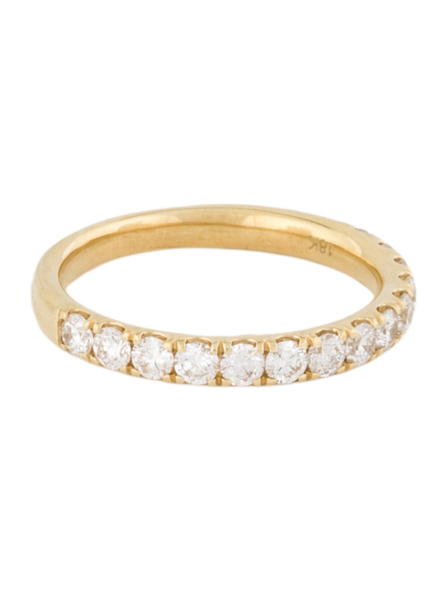Ring 18K Diamond Half-Eternity Band
