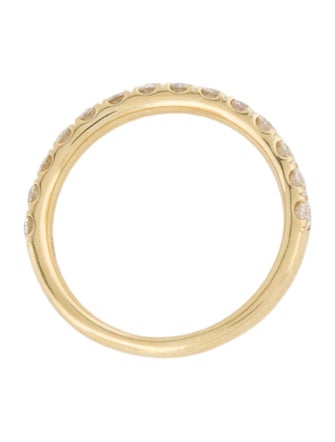 Ring 18K Diamond Half-Eternity Band Ring