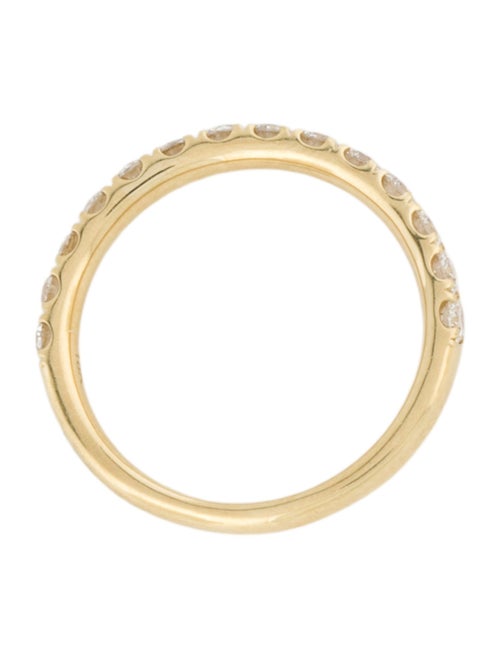 Ring 18K Diamond Half-Eternity Band Ring