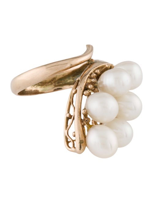 Ring 14K Pearl Cocktail Ring