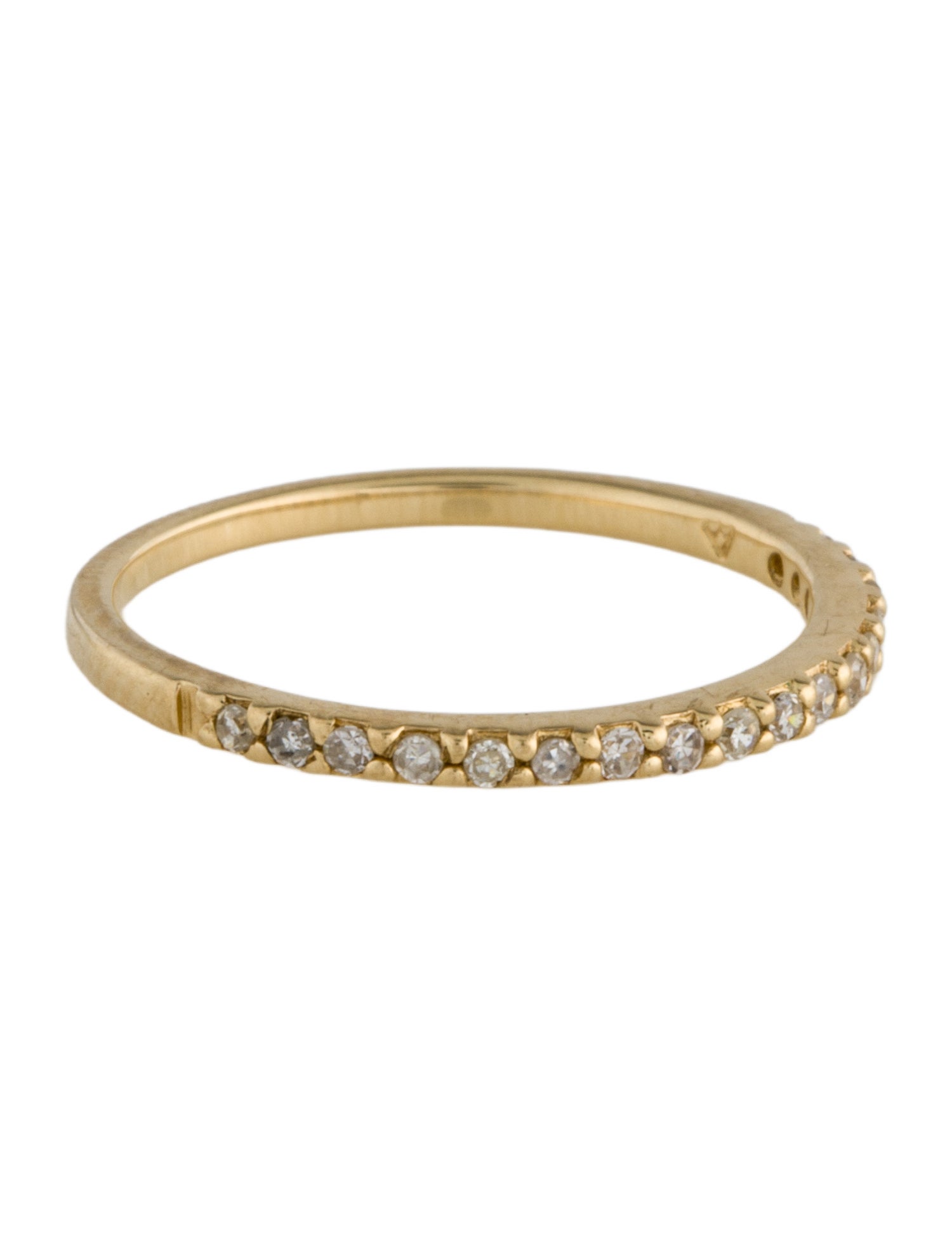 Ring 14K Diamond Half Eternity Band