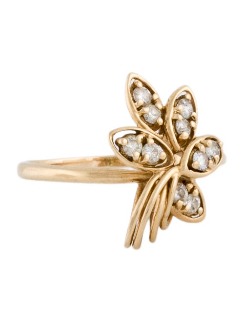 Ring 14K Diamond Cocktail Ring