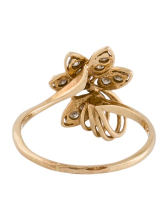 Ring 14K Diamond Cocktail Ring