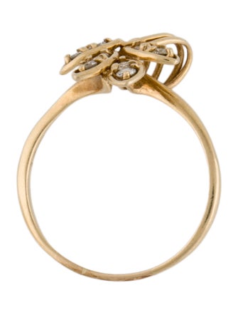 Ring 14K Diamond Cocktail Ring