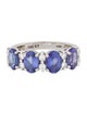 Ring 14K 3.08ctw Tanzanite & Diamond Band