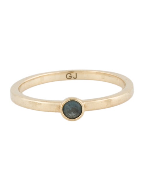 Ring 14K Aquamarine Ring