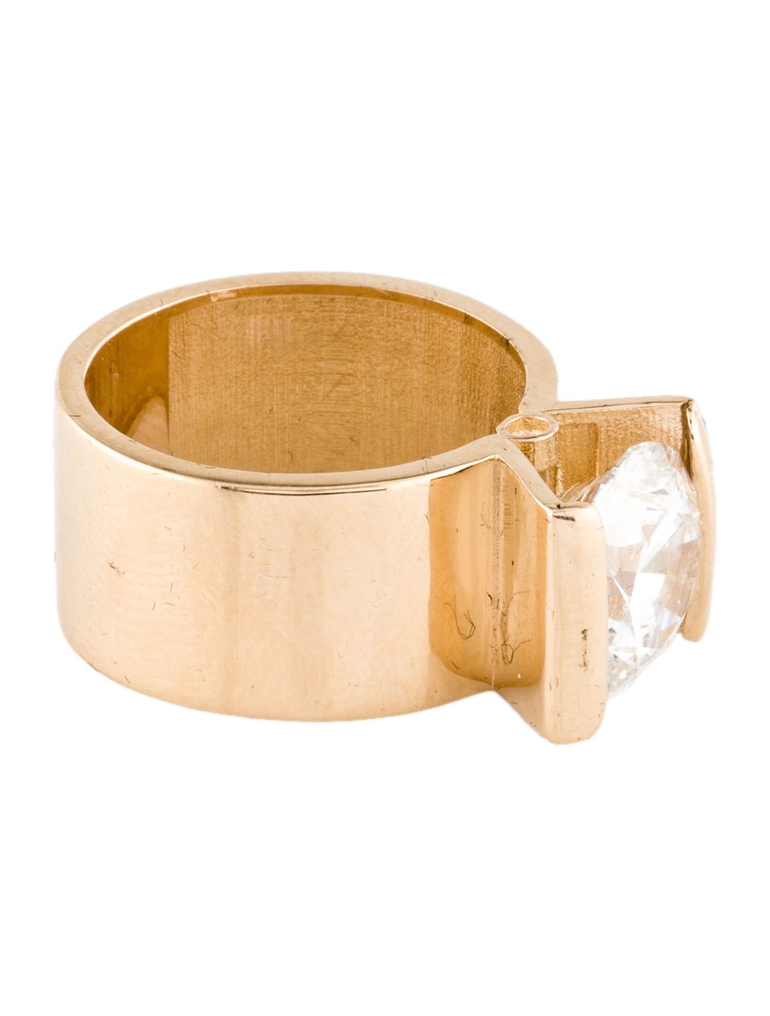 Ring 14K 4.02ct Lab-Grown Diamond Cocktail