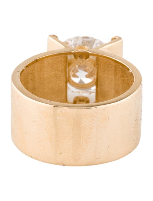 Ring 14K 4.02ct Lab-Grown Diamond Cocktail Ring