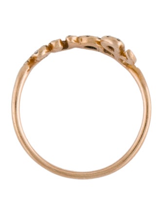 Ring 14K Diamond 'Love' Ring