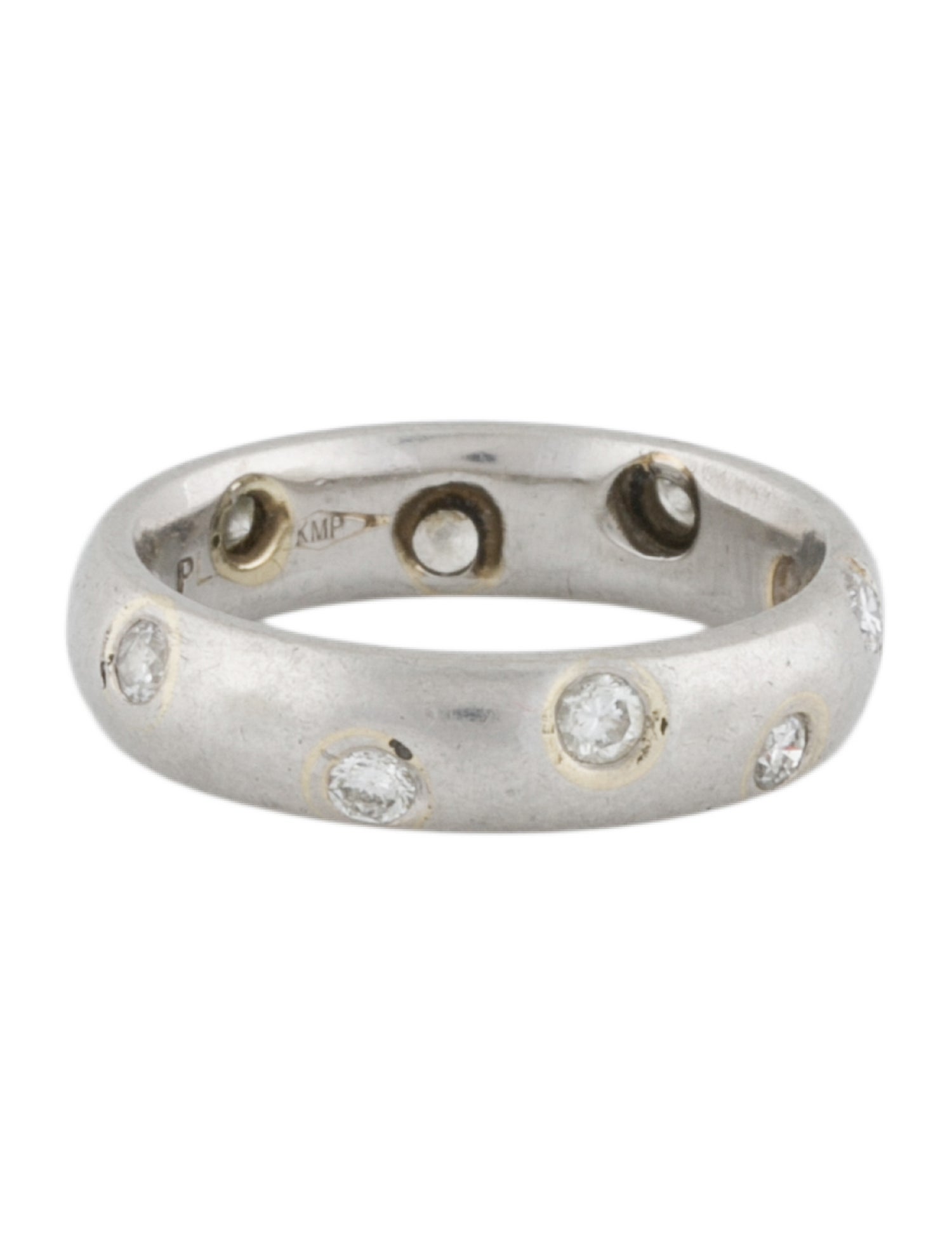 Ring Platinum Diamond Band