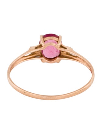 Ring 18K Tourmaline & Diamond Ring