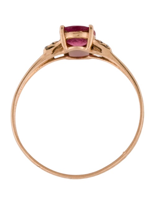 Ring 18K Tourmaline & Diamond Ring