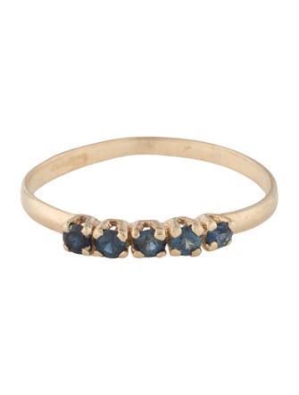 Ring 14K Sapphire Band