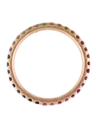 Ring 14K Sapphire Eternity Band