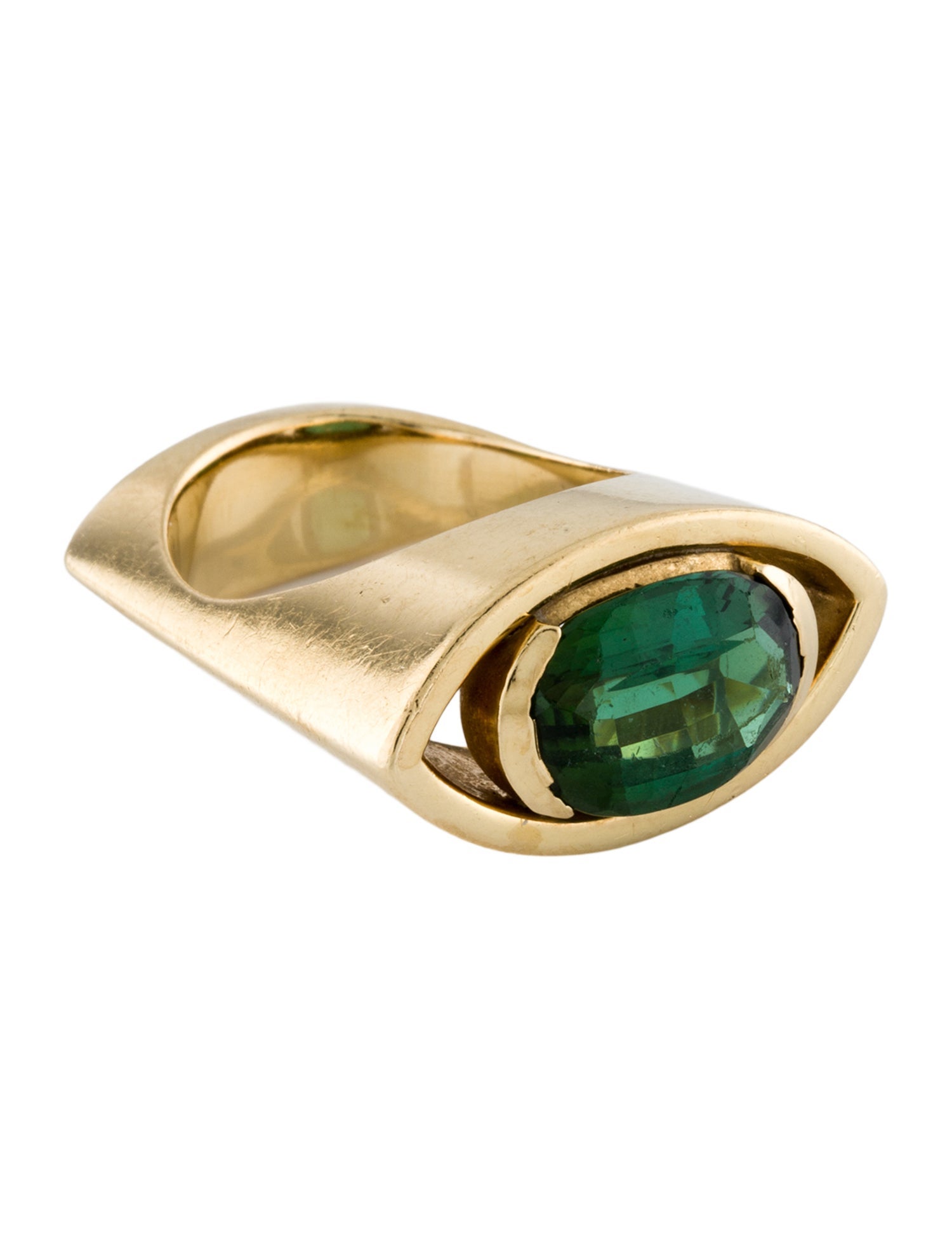 Ring 18K 2.67ct Tourmaline Cocktail