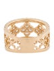 Ring 18K 1.72ctw Diamond Clover Openwork Band Ring