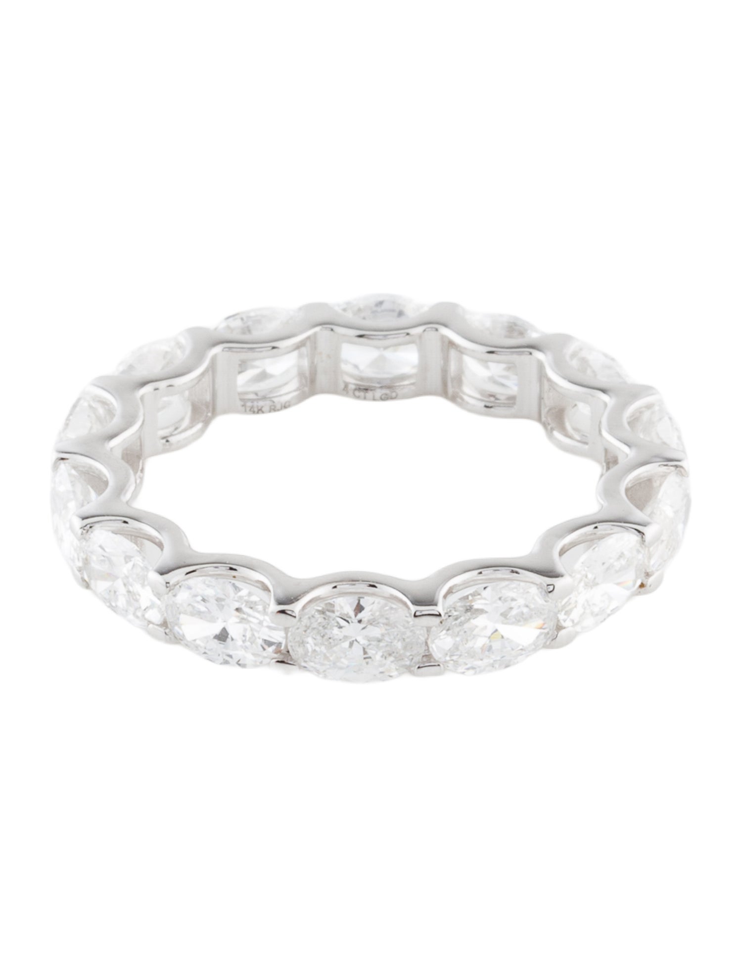 Ring 14K 4.00ctw Lab-Grown Diamond Eternity Band