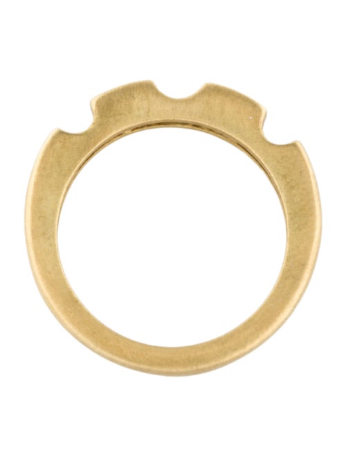 Ring 18K Textured Band Ring