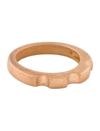 Ring 18K Textured Band Ring