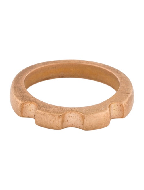 Ring 18K Textured Band Ring