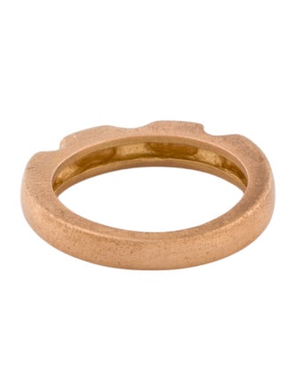 Ring 18K Textured Band Ring
