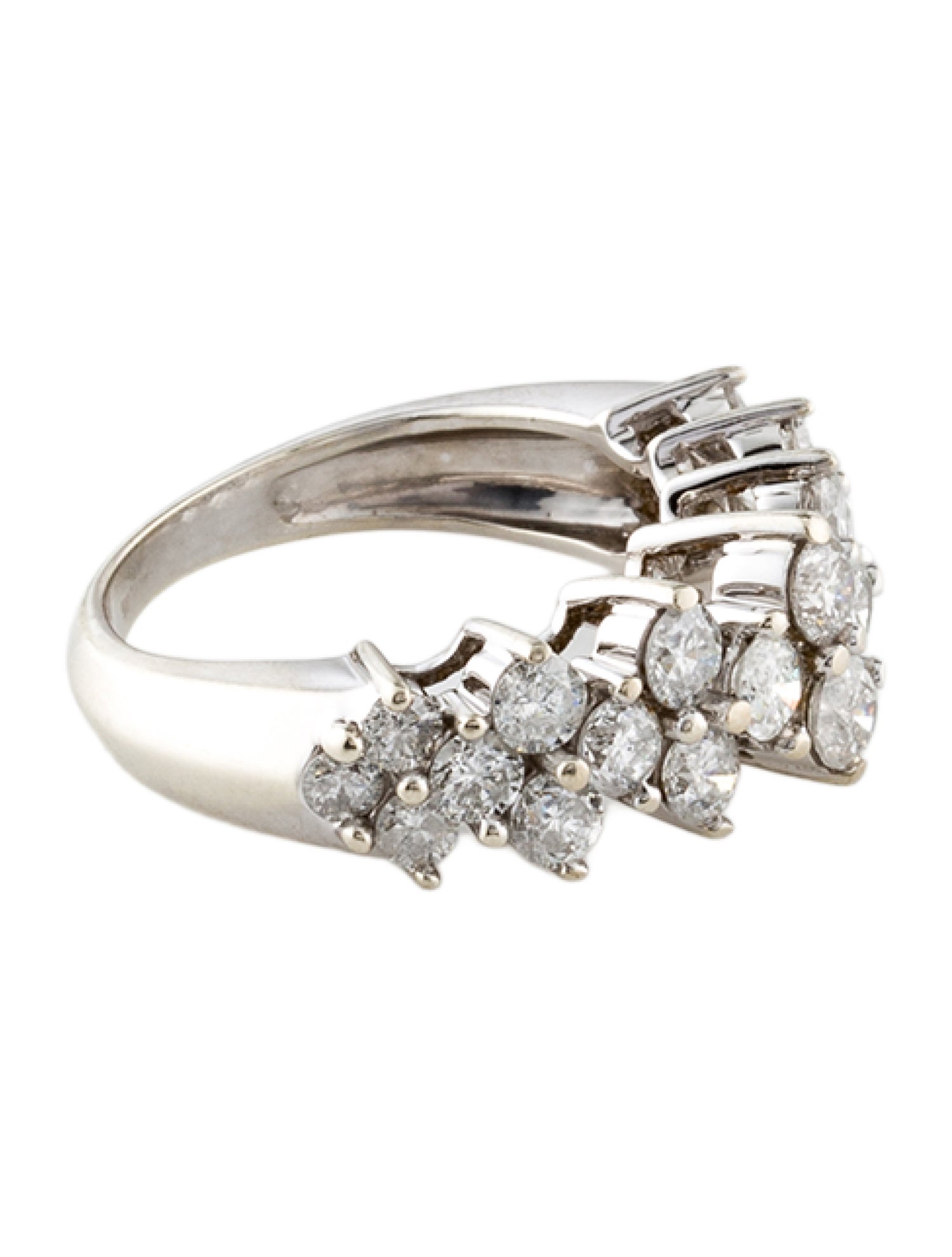 Ring 10K 1.76ctw Diamond Cocktail Ring