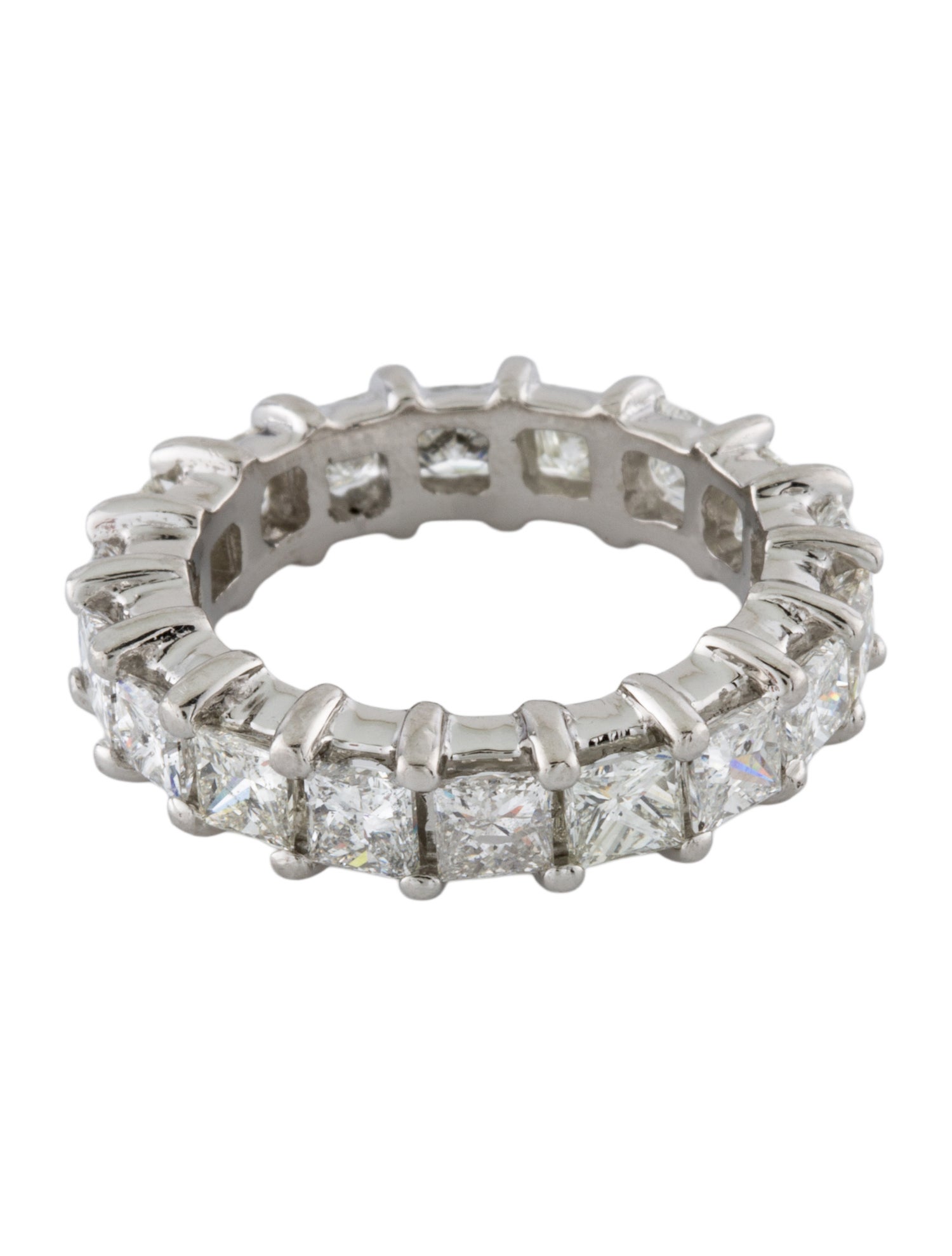 Ring Platinum 3.15ctw Diamond Eternity Band