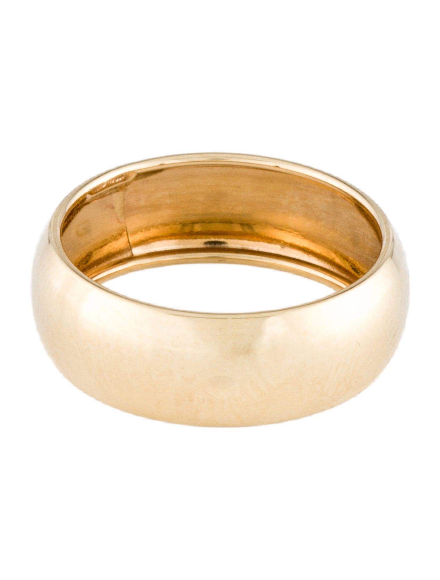 Ring 14K Wide Wedding Band