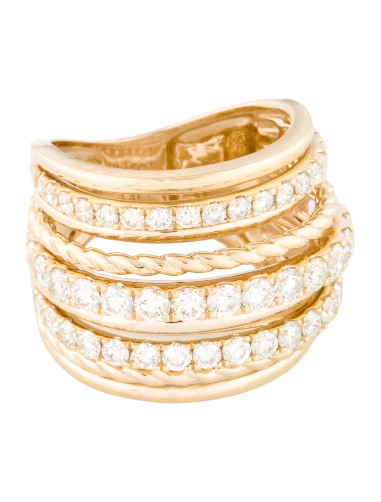 Ring 14K 2.00ctw Diamond Cocktail