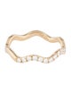 Ring 14K Diamond Wave Ring