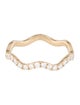 Ring 14K Diamond Wave Ring