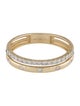 Ring 14K Diamond Double Row Band