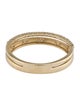 Ring 14K Diamond Double Row Band