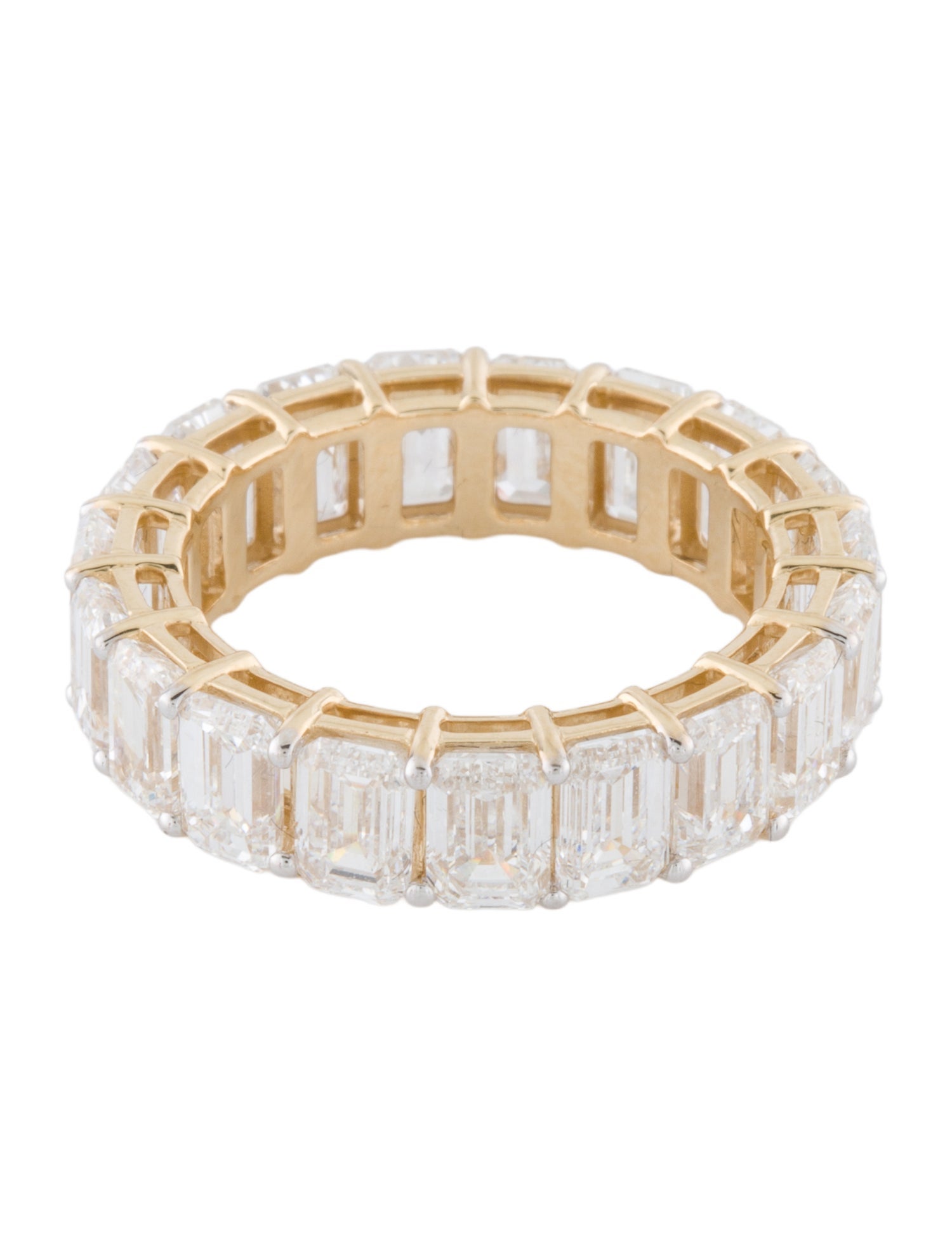 Ring 14K 7.03ctw Lab-Grown Diamond Eternity Band