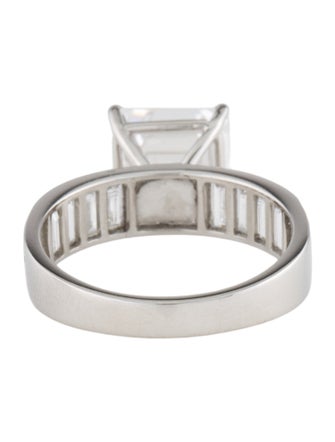 Ring Platinum 3.63ct Lab-Grown Diamond Engagement Ring