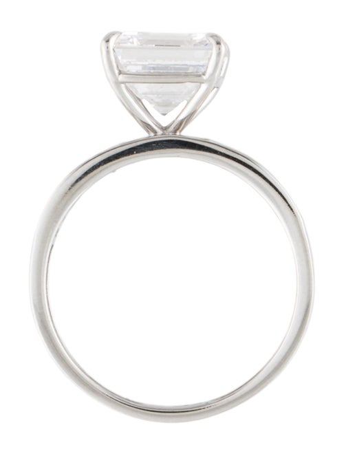 Ring Platinum 3.63ct Lab-Grown Diamond Engagement Ring