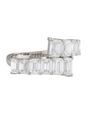 Ring Platinum 3.68ctw Lab-Grown Diamond Band