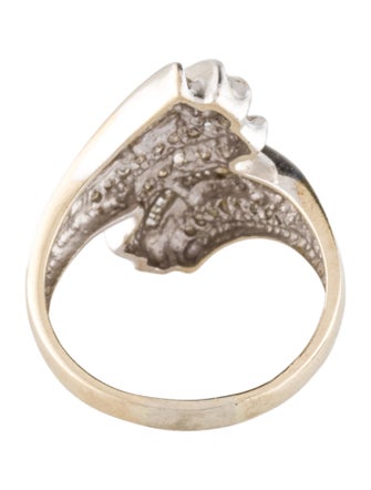 Ring 10K Diamond Cocktail Ring