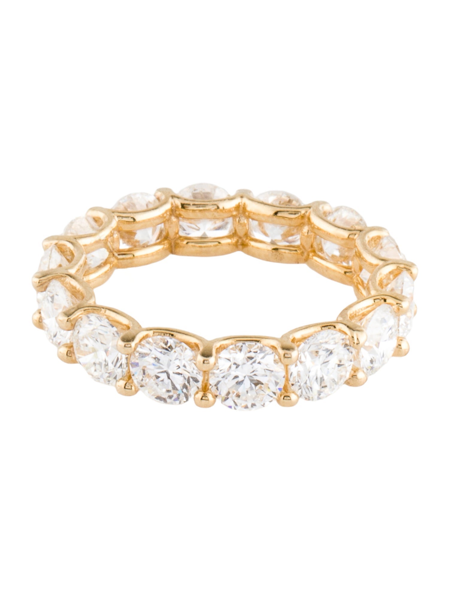 Ring 14K 5.32ctw Lab-Grown Diamond Eternity Band