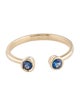 Ring 14K Sapphire Open Ring