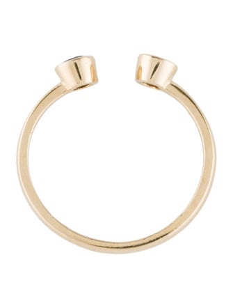 Ring 14K Sapphire Open Ring