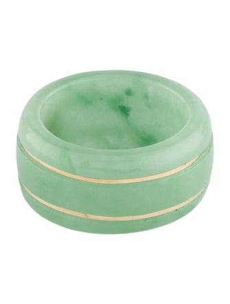 Ring Carved Jadeite Band