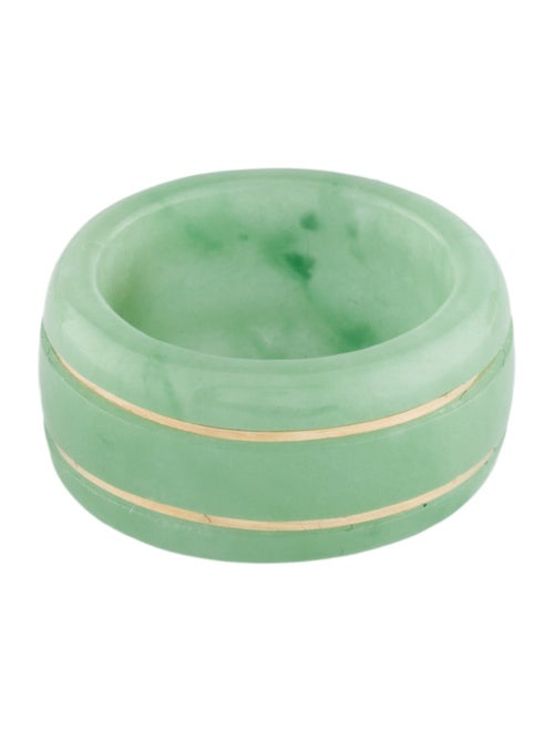 Ring Carved Jadeite Band