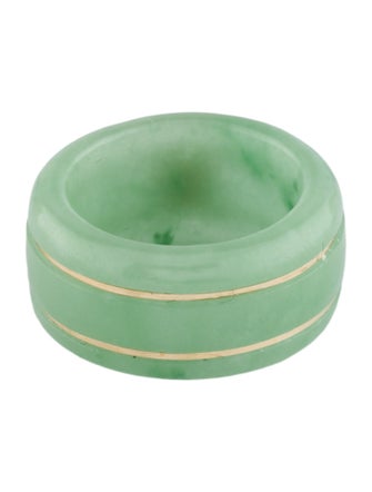 Ring Carved Jadeite Band