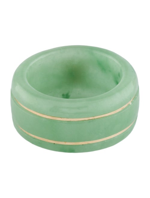 Ring Carved Jadeite Band